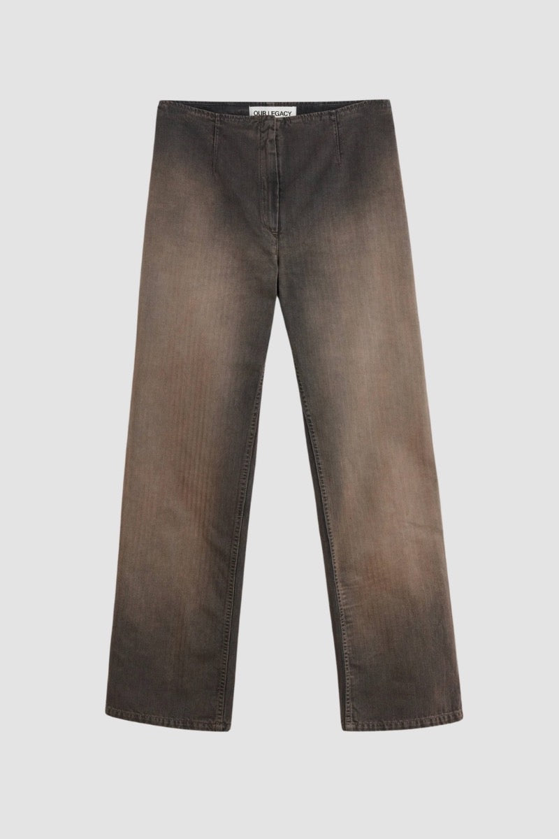 BIKER TROUSER French Sun Faded
