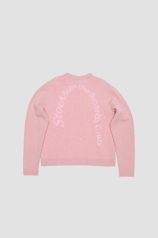 KNIT SWEAT Pink