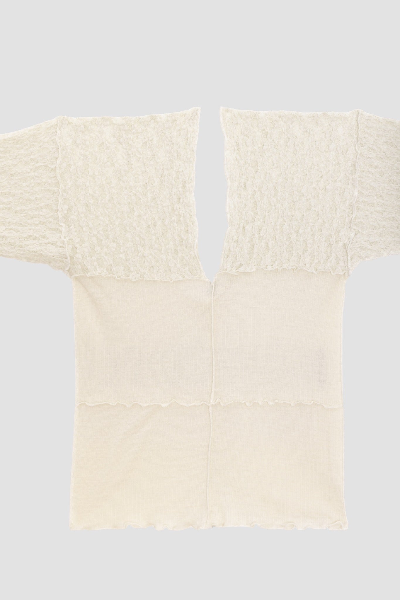 NEHRU LONG SLEEVE TEE Undyed