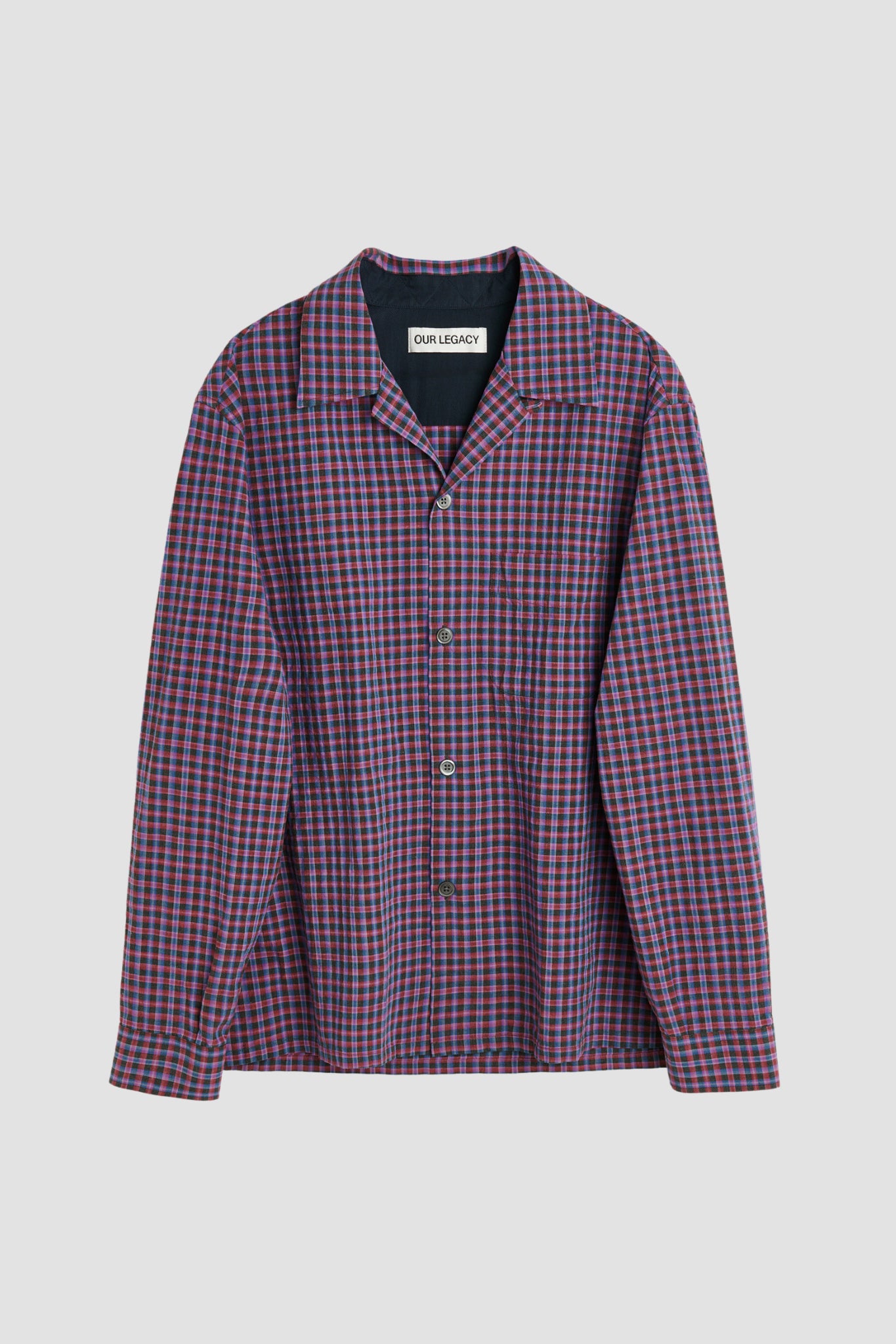 HEUSEN SHIRT Venice Check Almost Seersucker