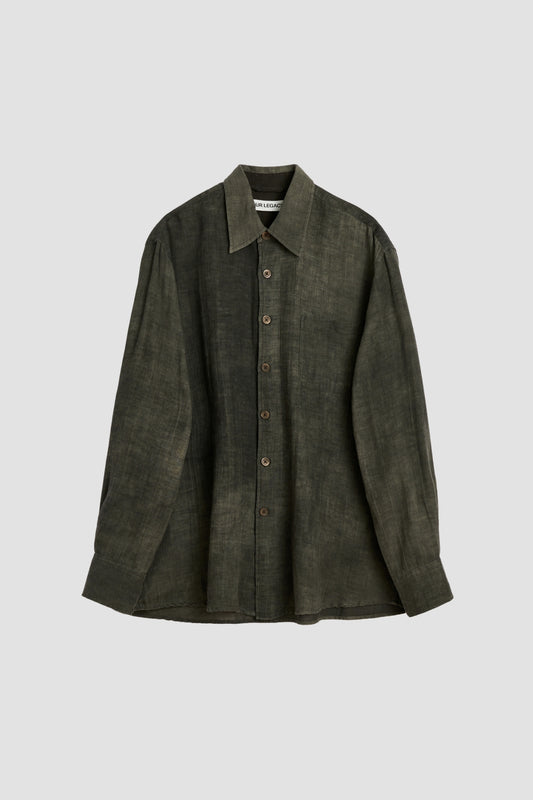 ABOVE SHIRT, Dark Cloud Sparse Cotton Wool