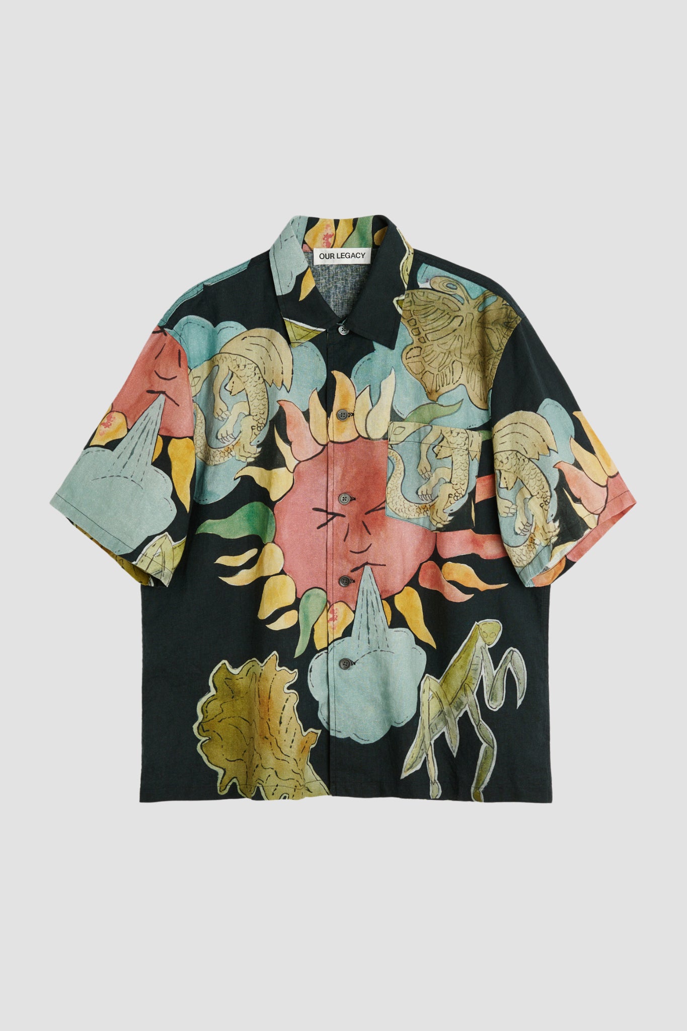 BOX SHIRT SHORTSLEEVE Solar Power Print