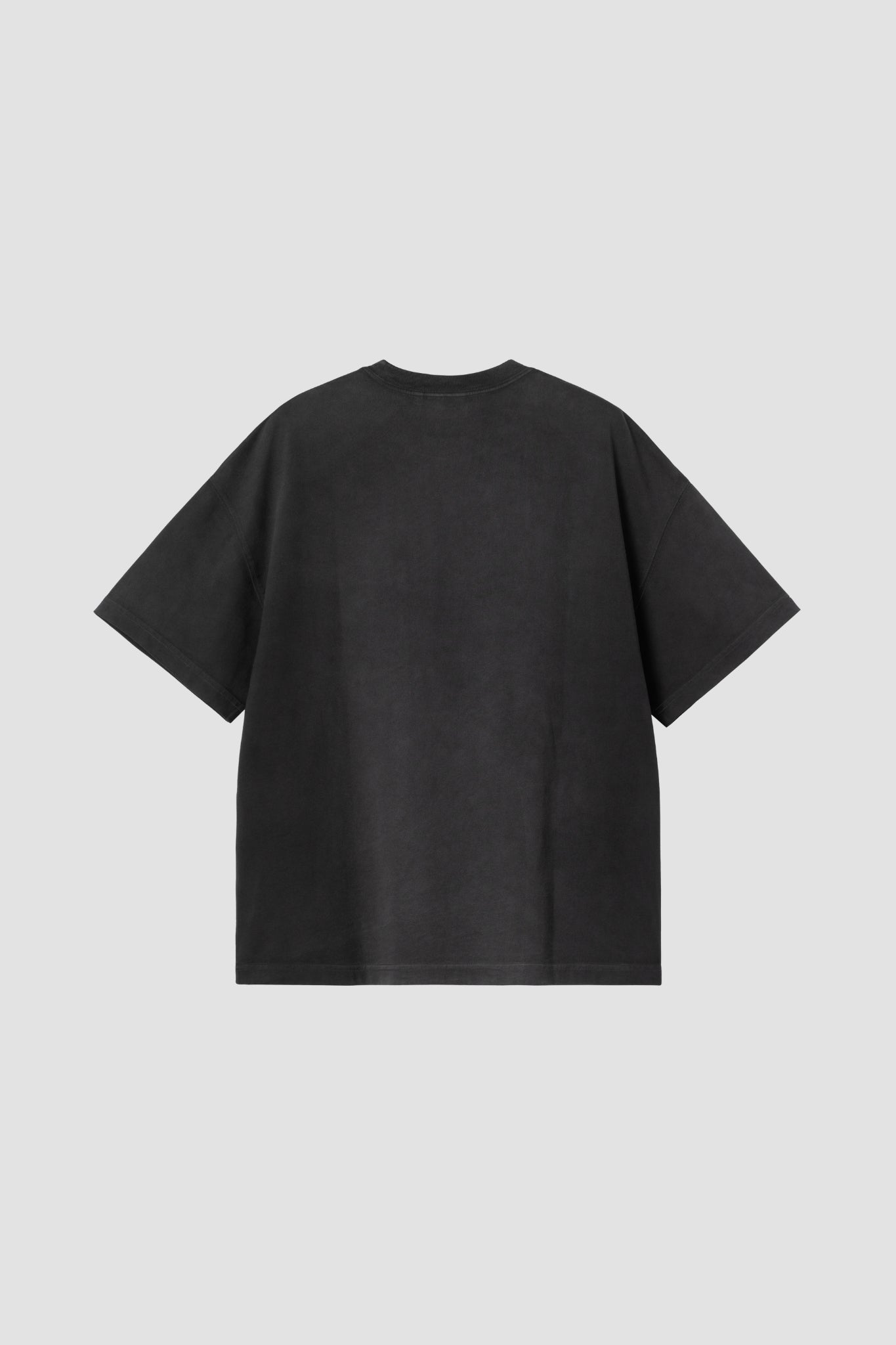 S/S HUDSON POCKET TEE Black, chalk wash