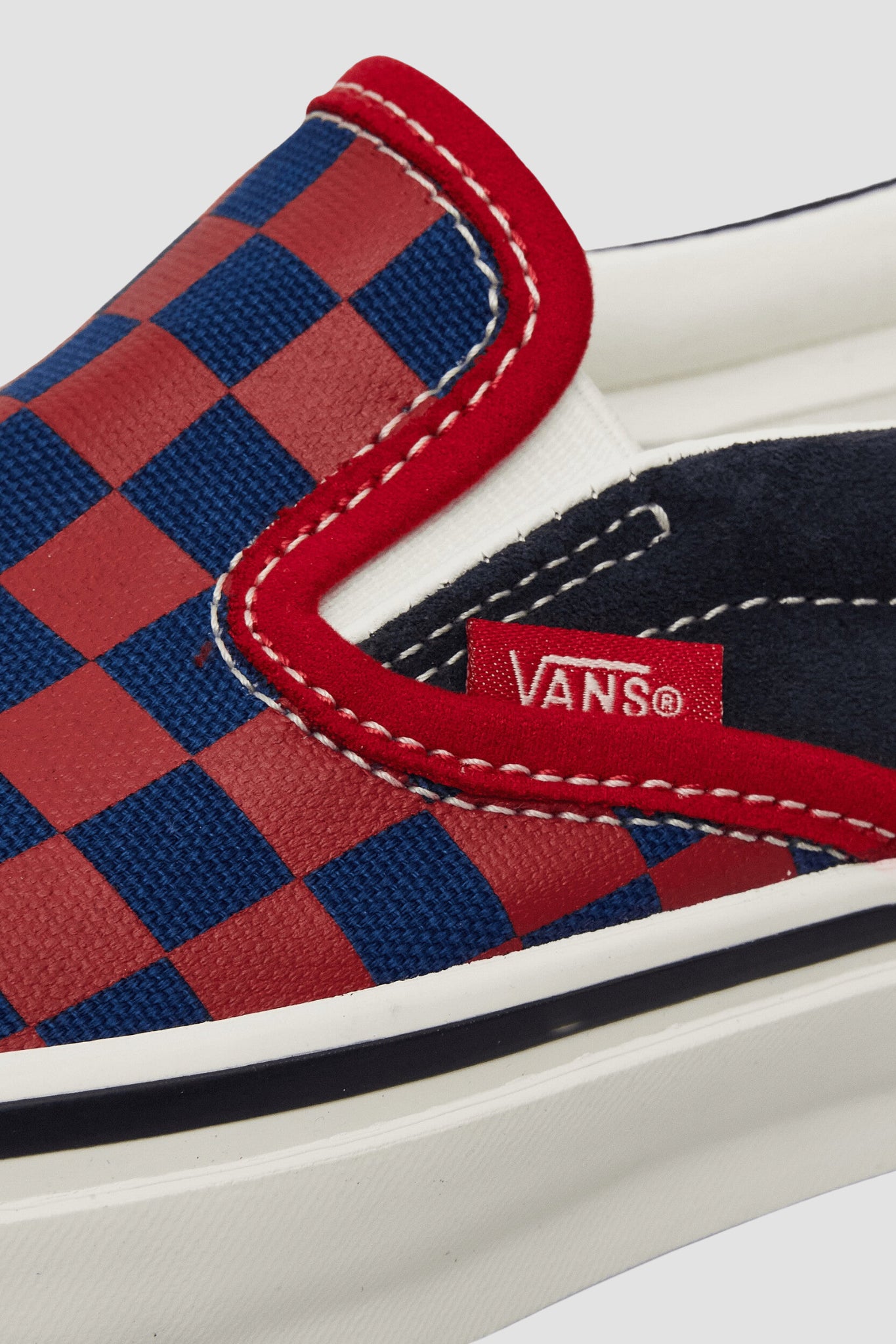 LX CLASSIC SLIP-ON 98 Blue checkerboard