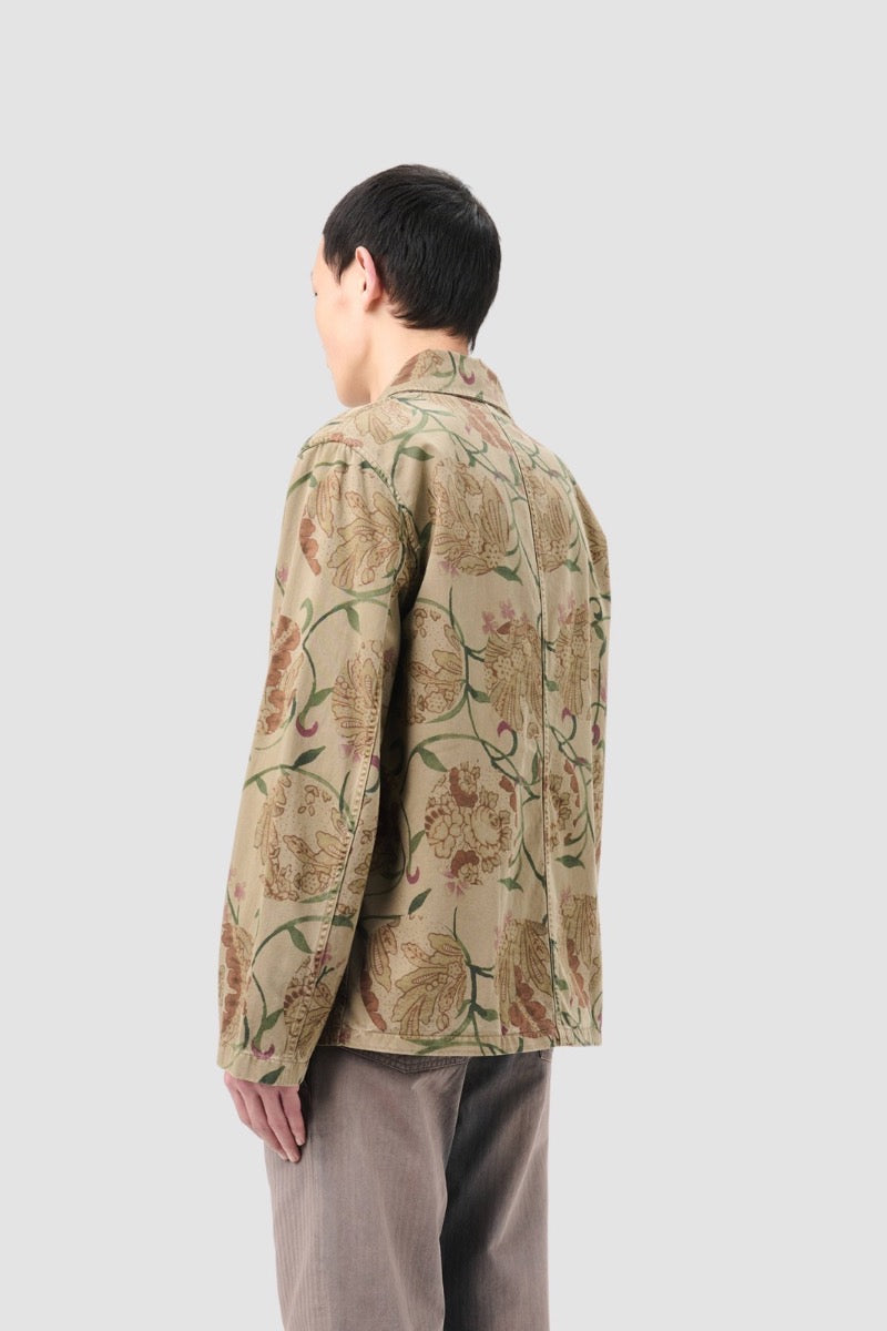 UNIFORM JACKET Spotting Rose Seventies Sateen