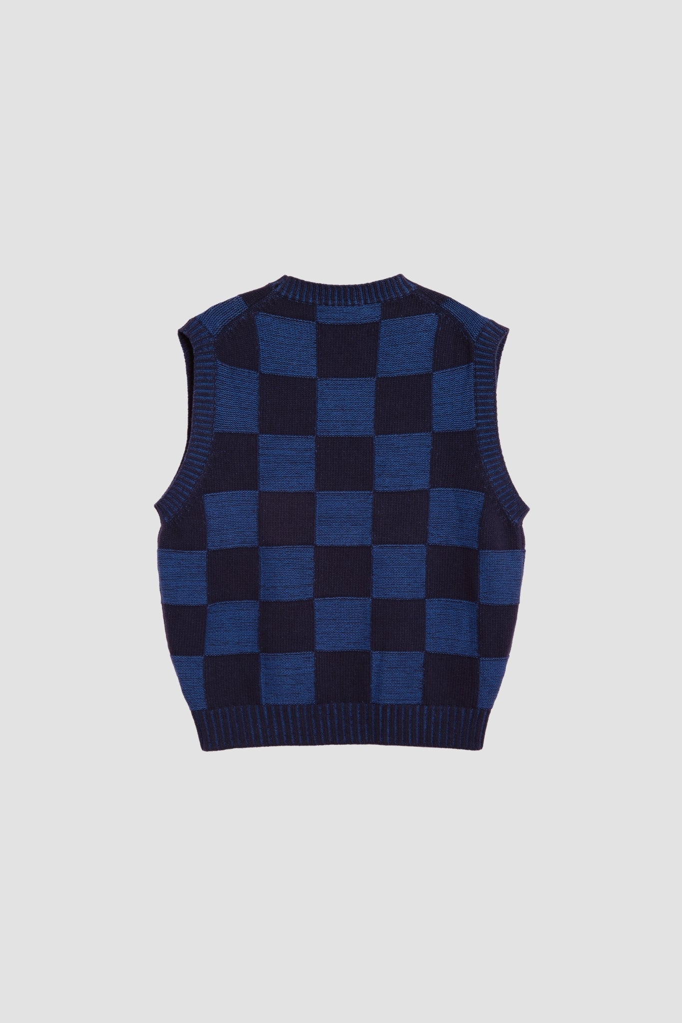 CREW NECK TANK BLUE