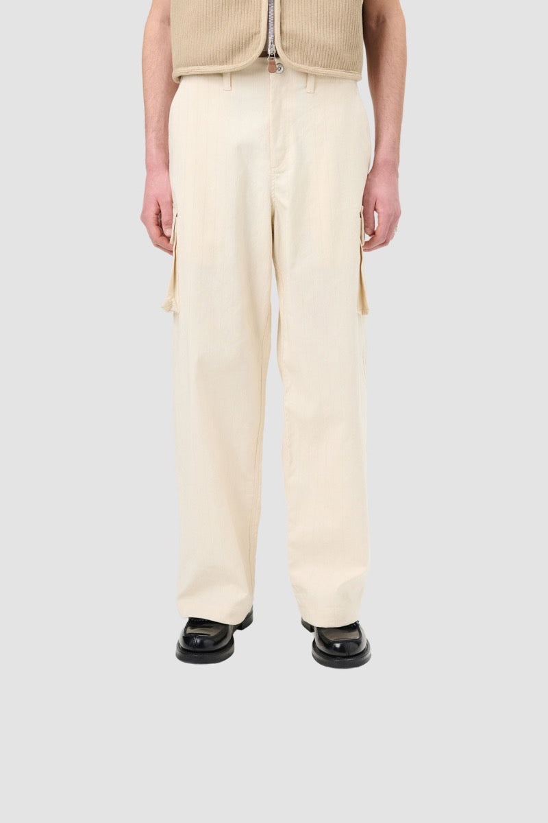 MOUNT CARGO Ecru Canal Stripe