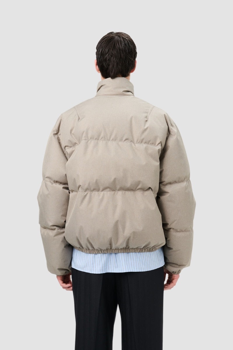 INHALE PUFFA Doubleganger Beige Mel Nylon
