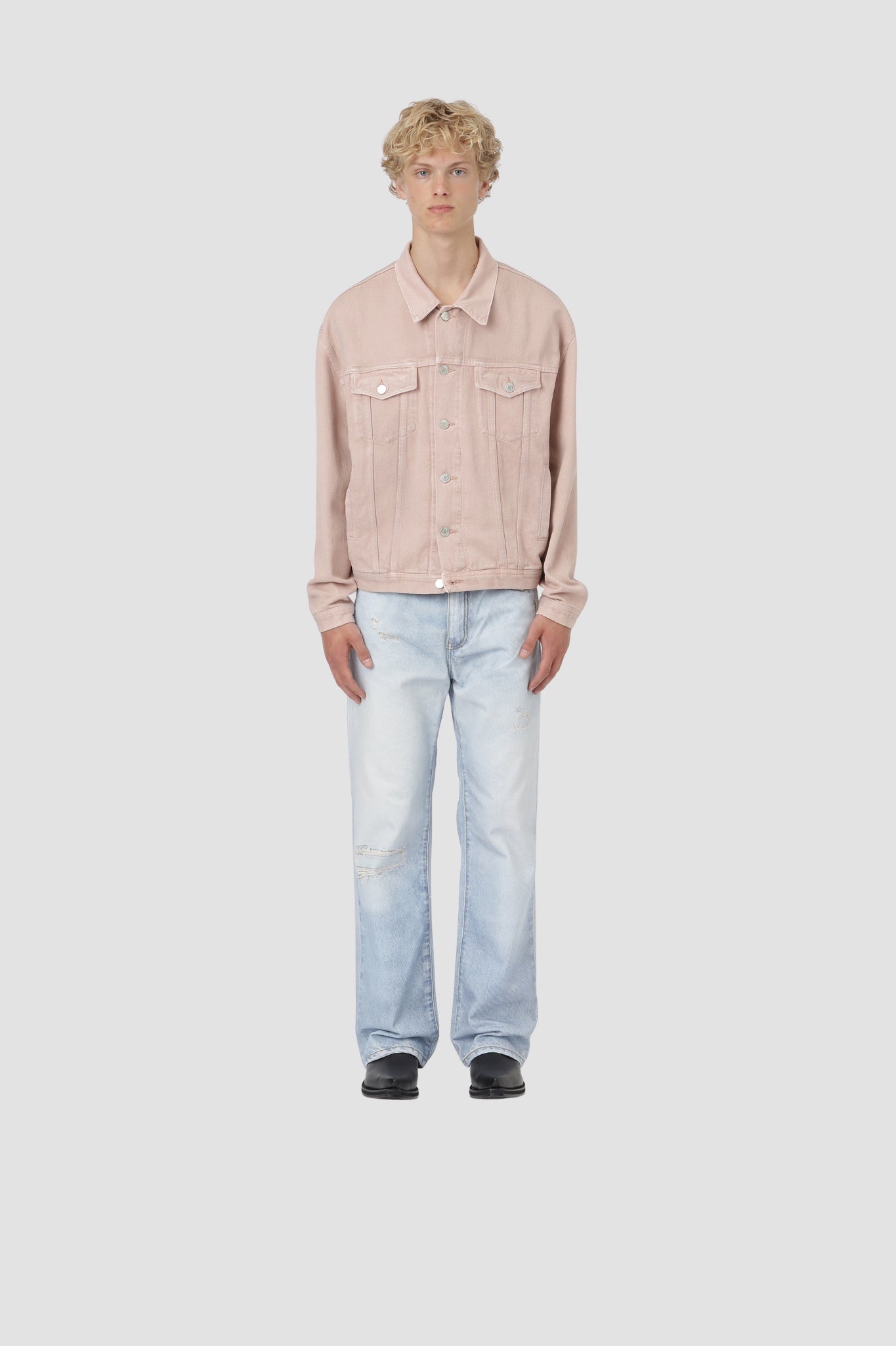 LIVERPOOL OVERDYE JACKET Rose Smoke