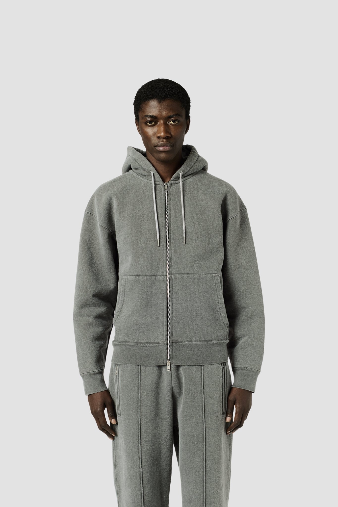 RASCAL HOOD Pigment Black Hefty Fleece