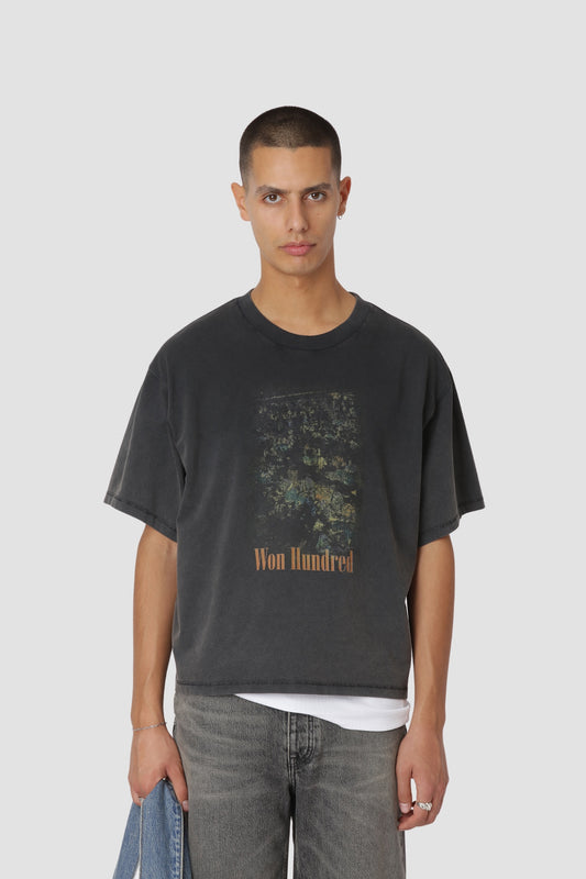 HOUSTON CASINO T-SHIRT Washed Black