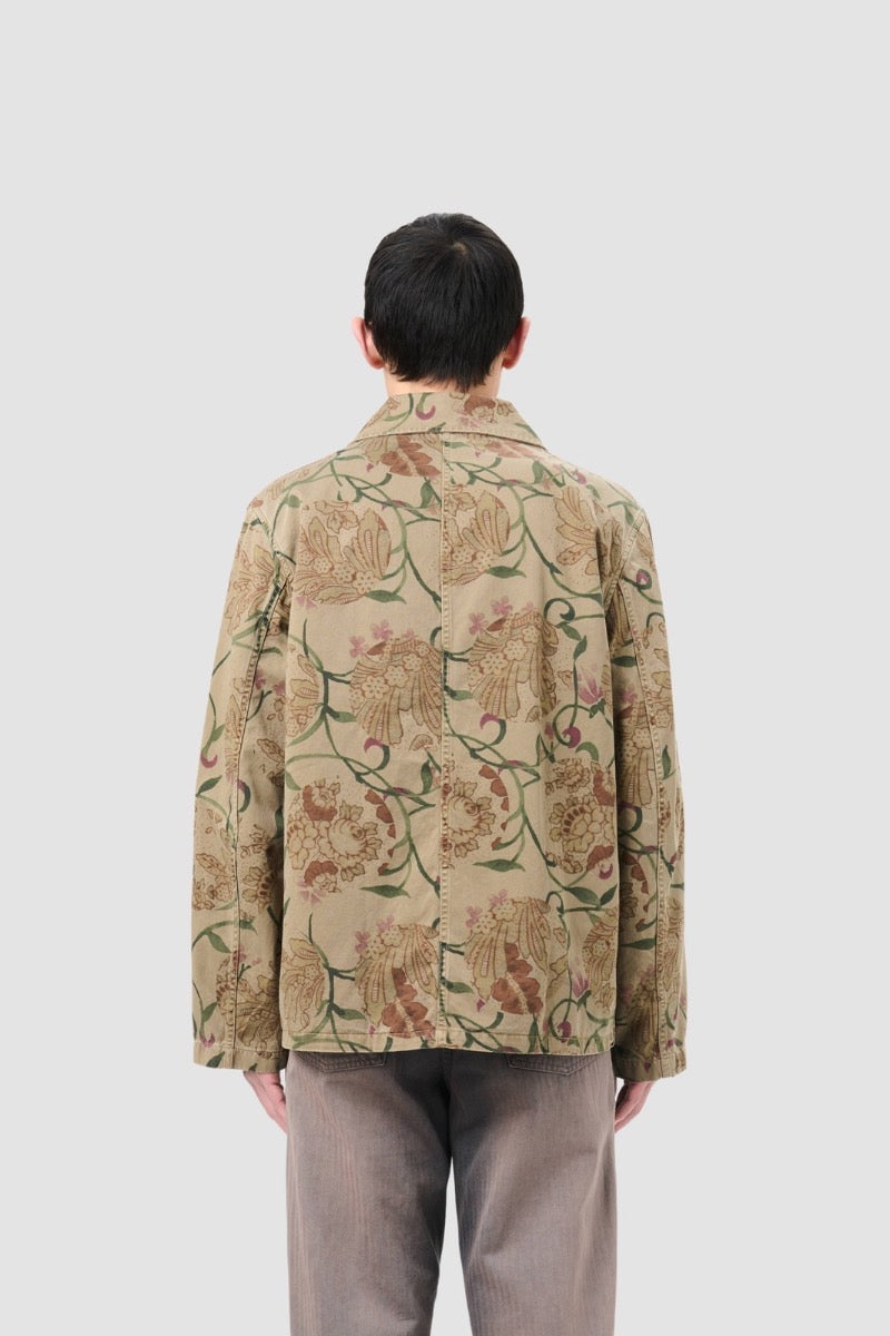 UNIFORM JACKET Spotting Rose Seventies Sateen