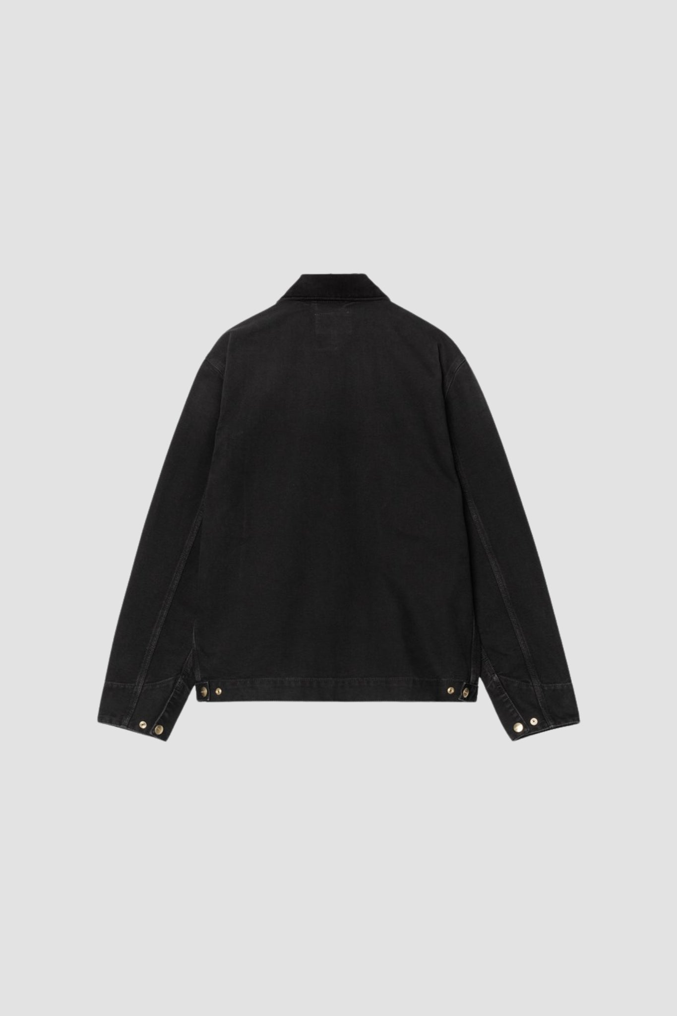 DETROIT JACKET Black stone canvas