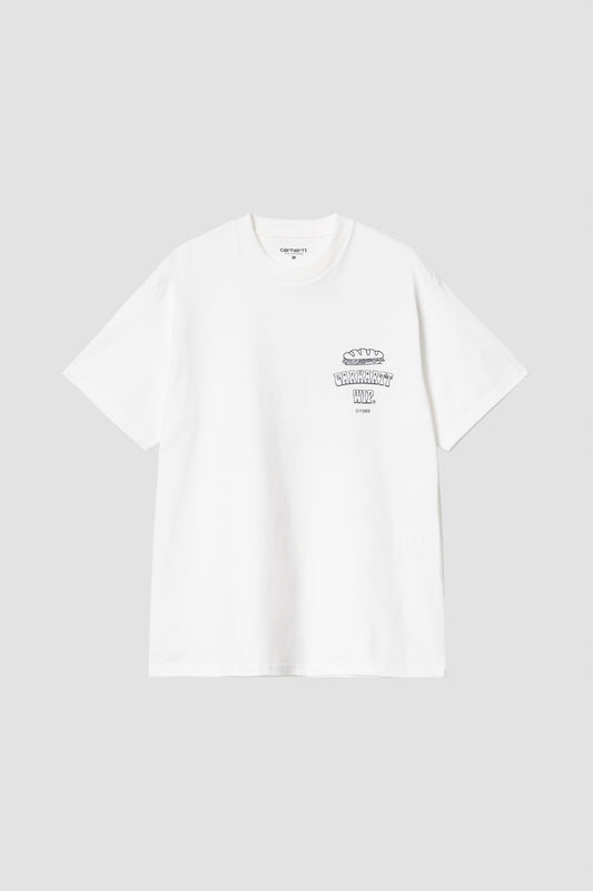 S/S SANDWICH TEE white