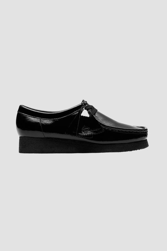 W WALLABEE Black Pat