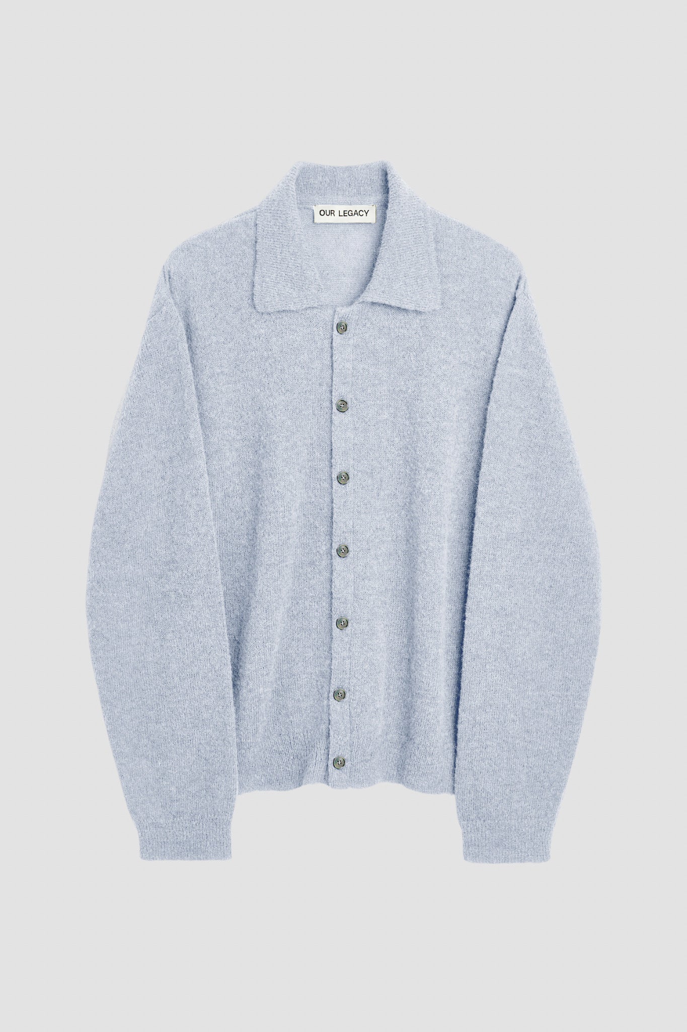 EVENING POLO Livid Blue Fuzzy Alpaca