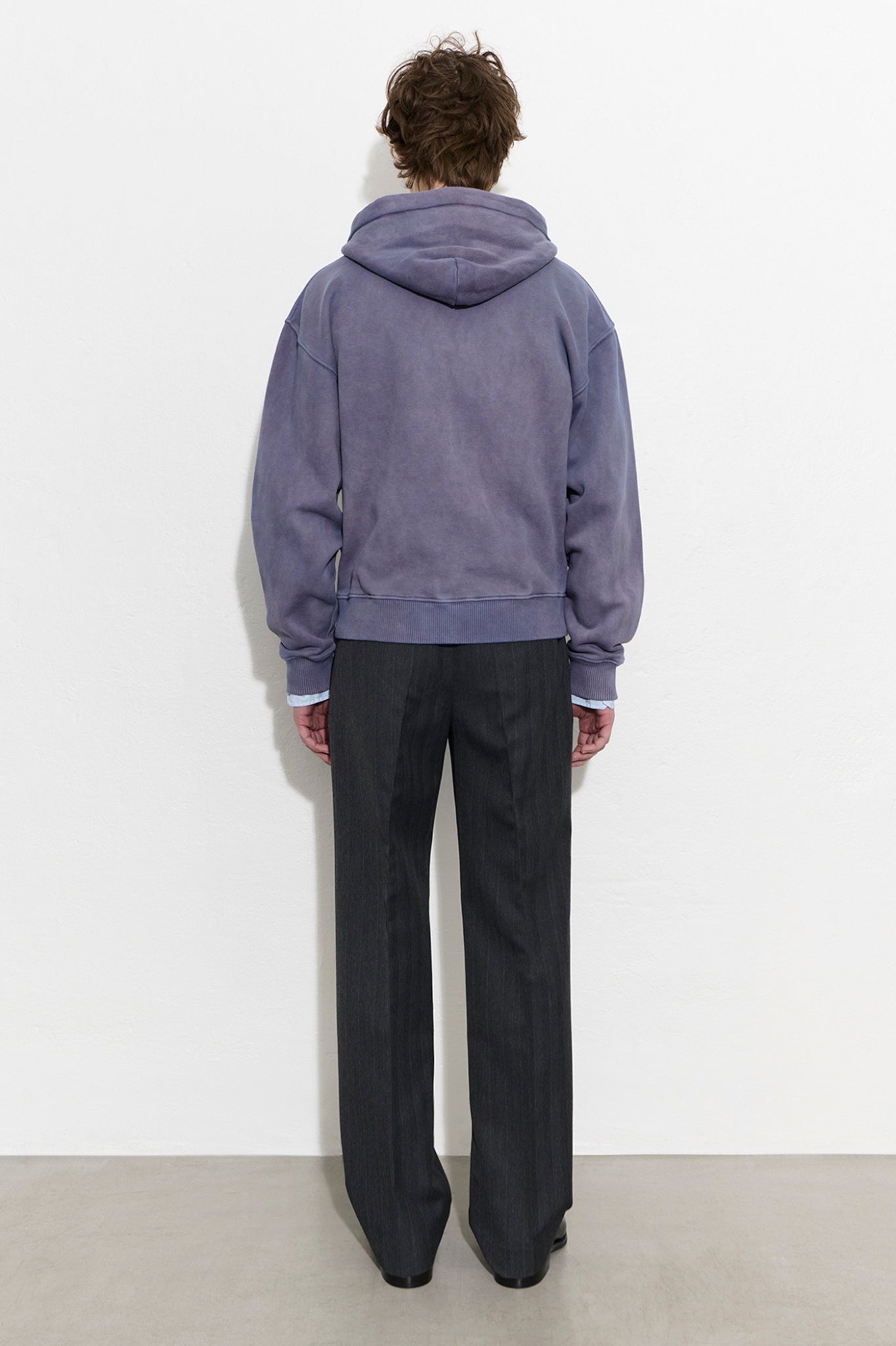 RASCAL HOOD Antique Amethyst Star Fleece