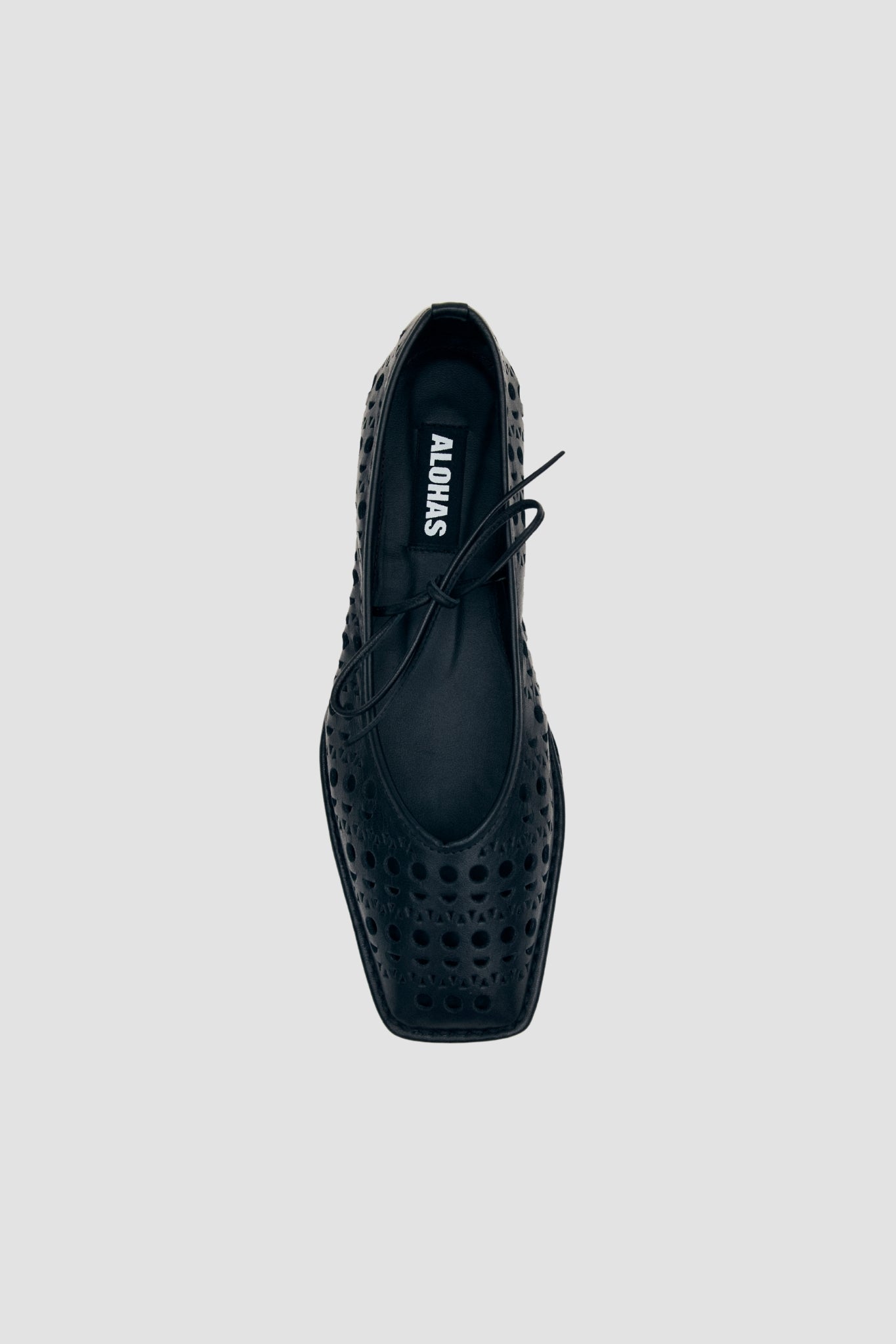 SWAY SLIT BALLET FALT BLACK