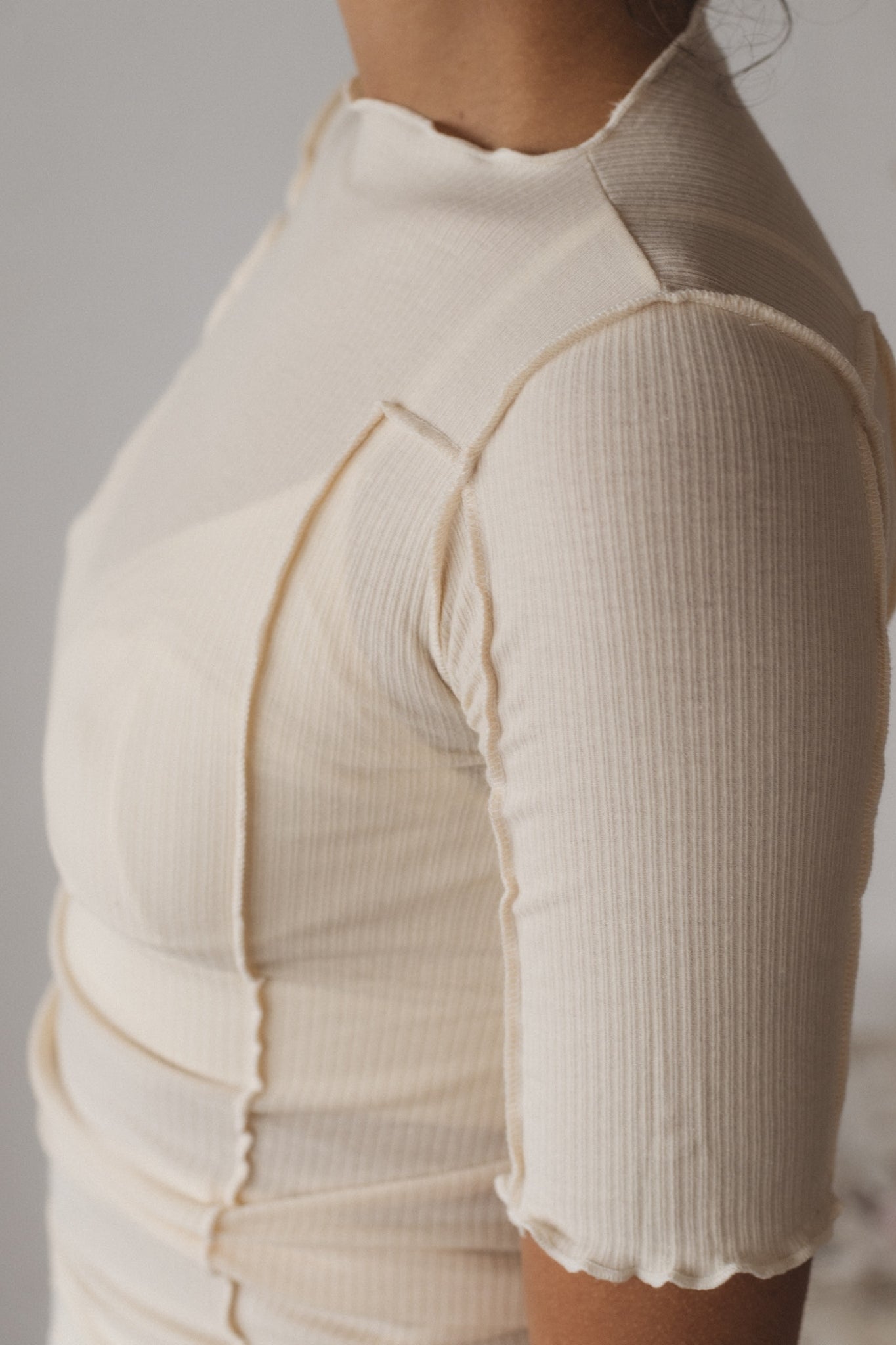 OMATO 3/4 TEE Off White