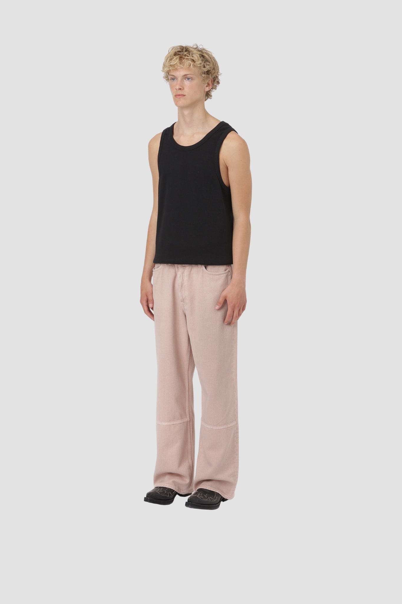 LAS VEGAS OVERDYE PANTS Rose Smoke