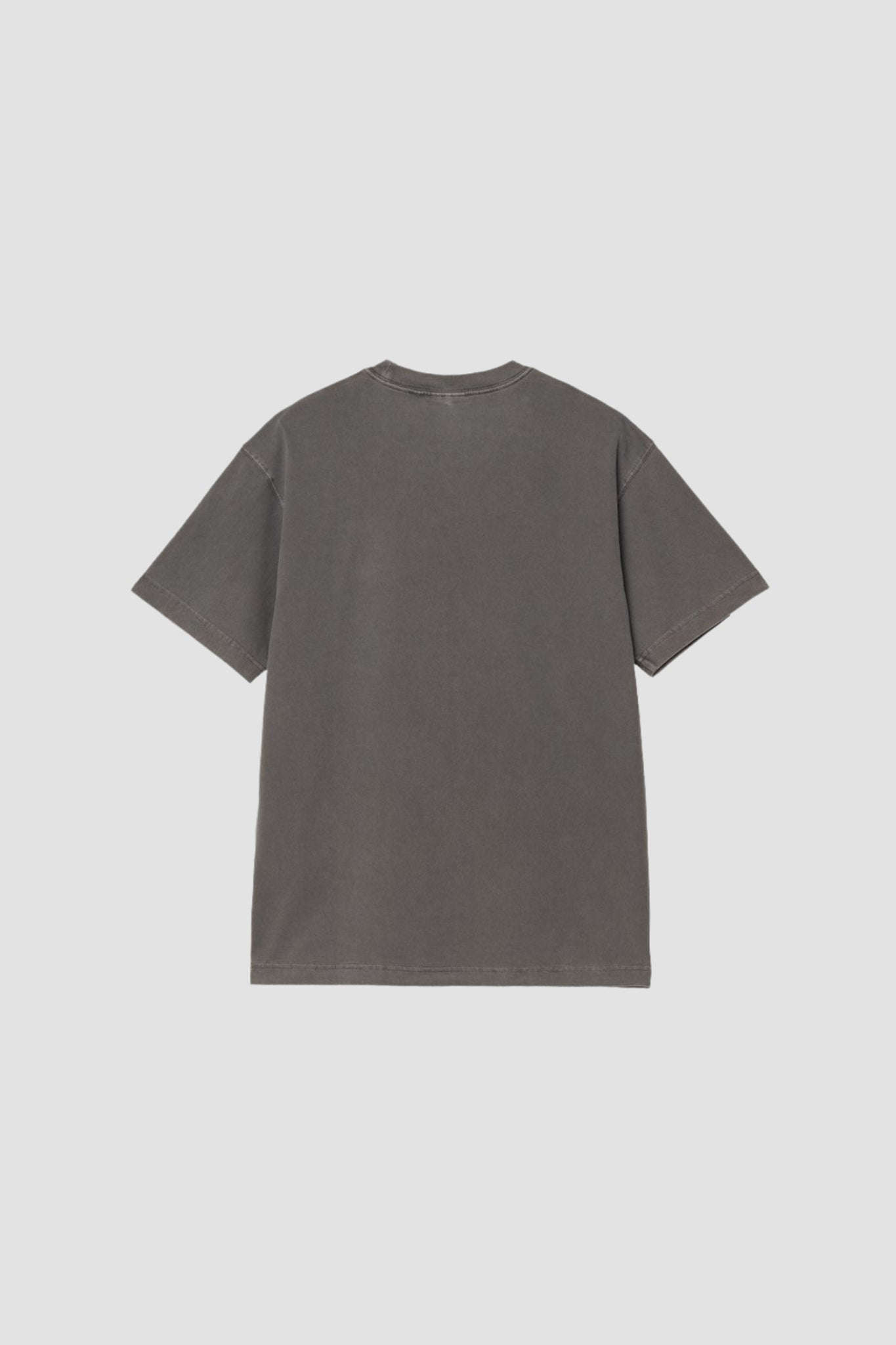 S/S NELSON TEE Graphite garment dyed