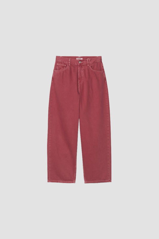 W BRANDON PANT Mulberry stone dyed