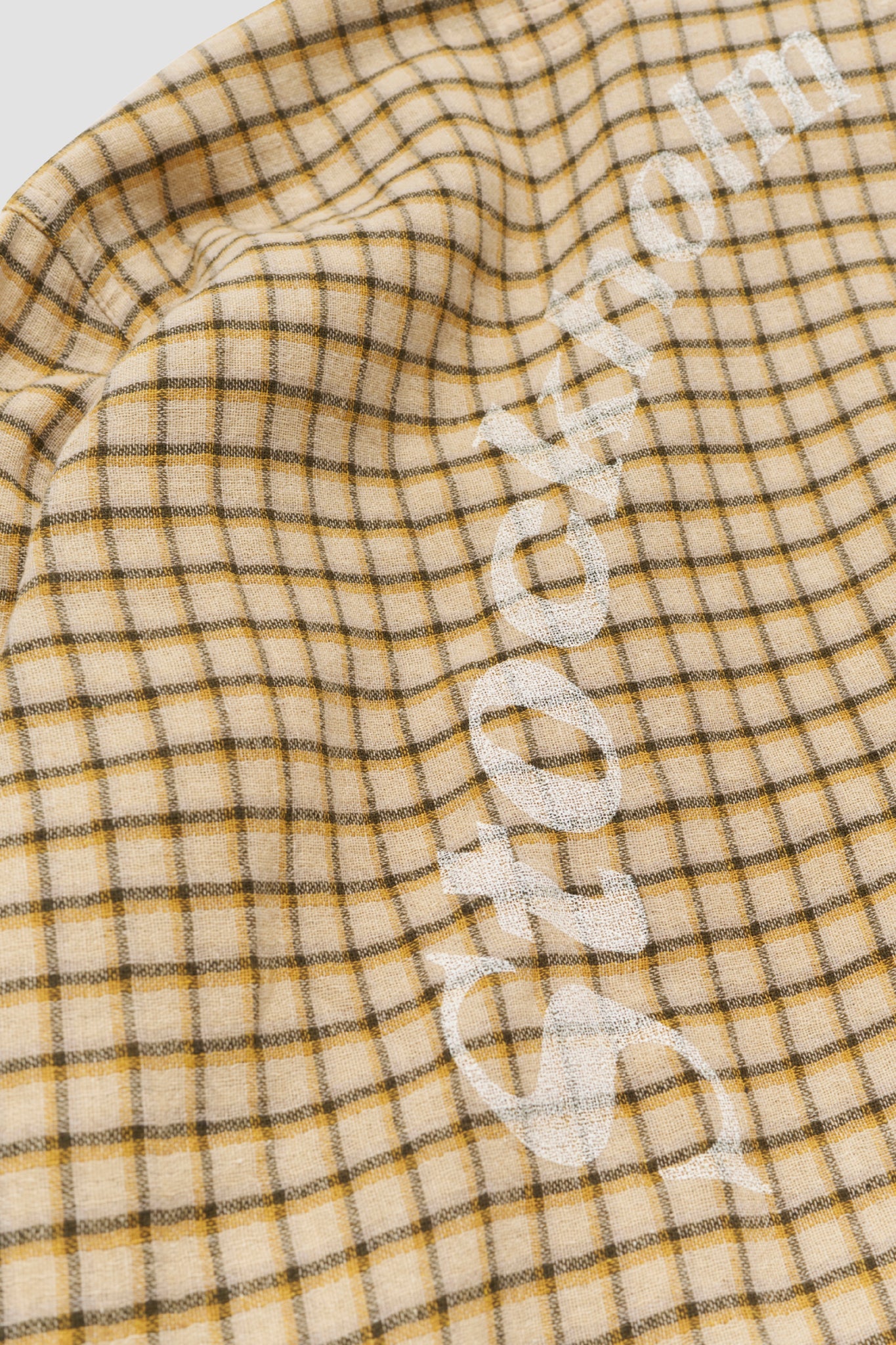 CLUB OVERSHIRT Yellow Check