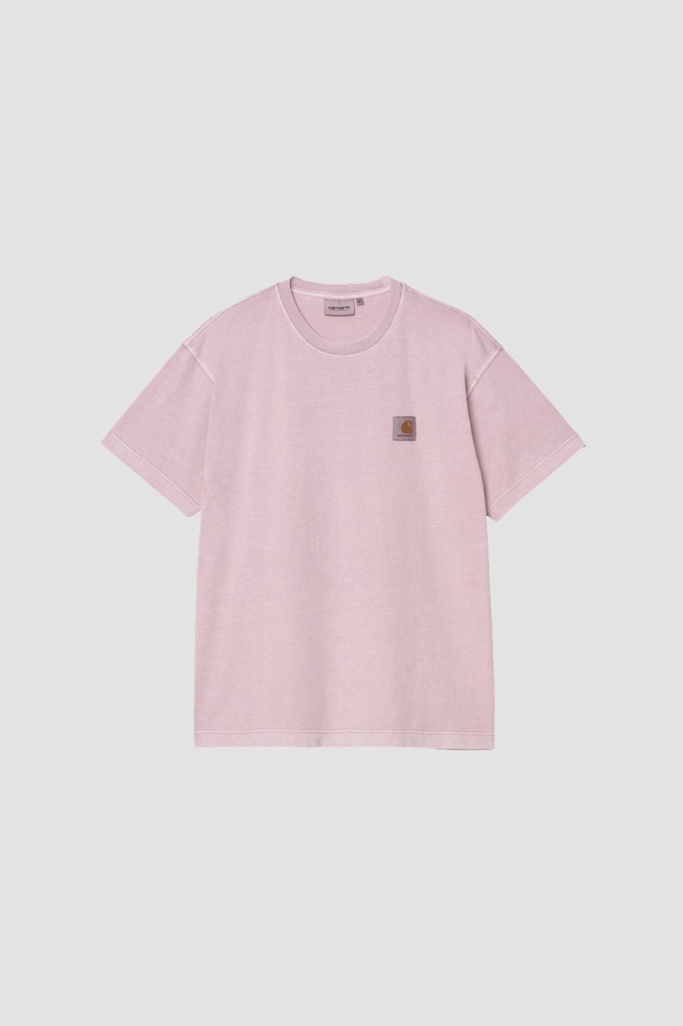 S/S NELSON TEE Hortensia garment dyed