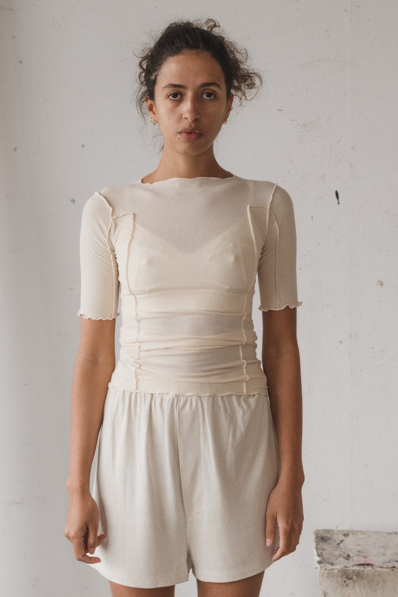 OMATO 3/4 TEE Off White