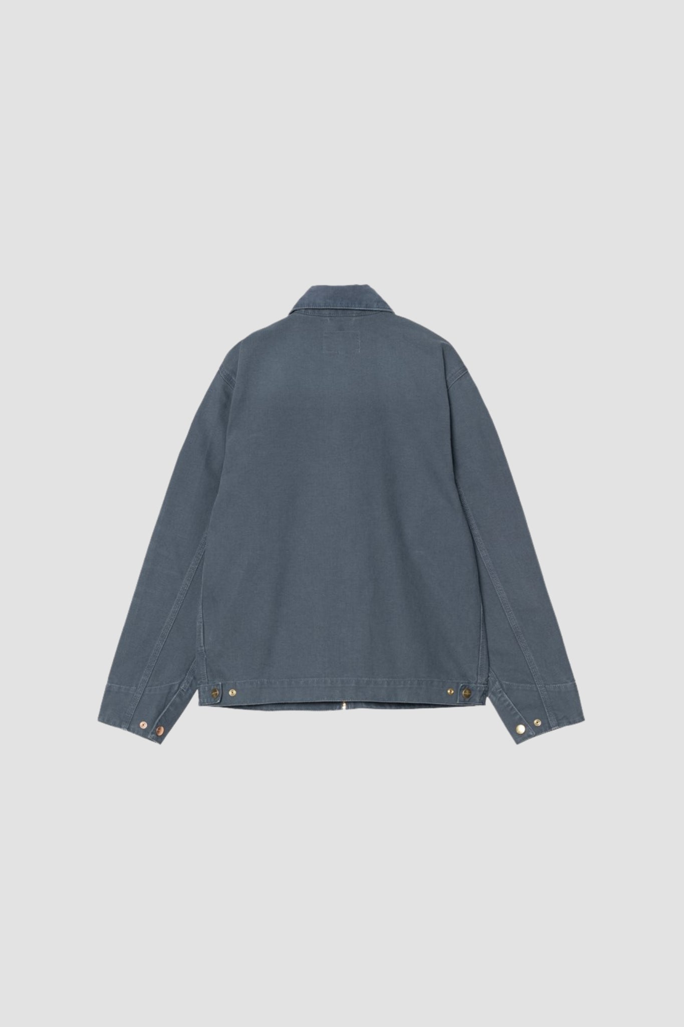 DETROIT JACKET Dusky Blue stone canvas