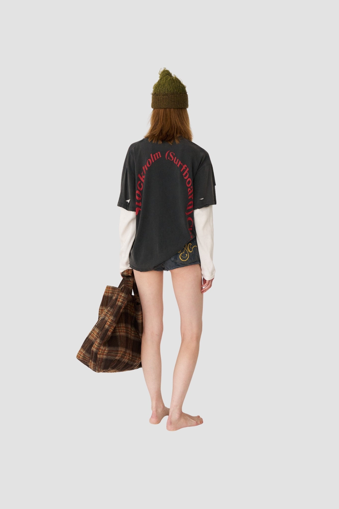 LAYER BOX TEE Black