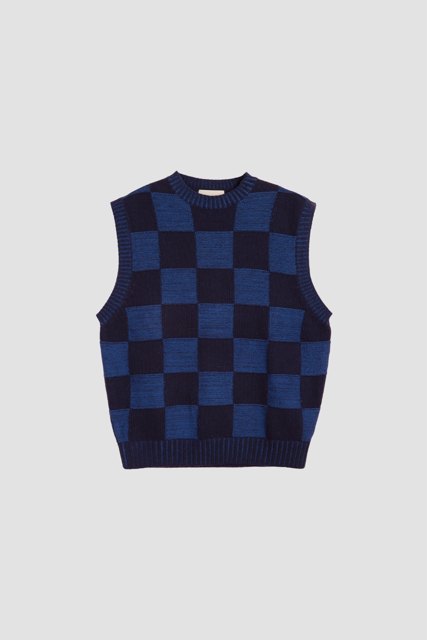 CREW NECK TANK BLUE