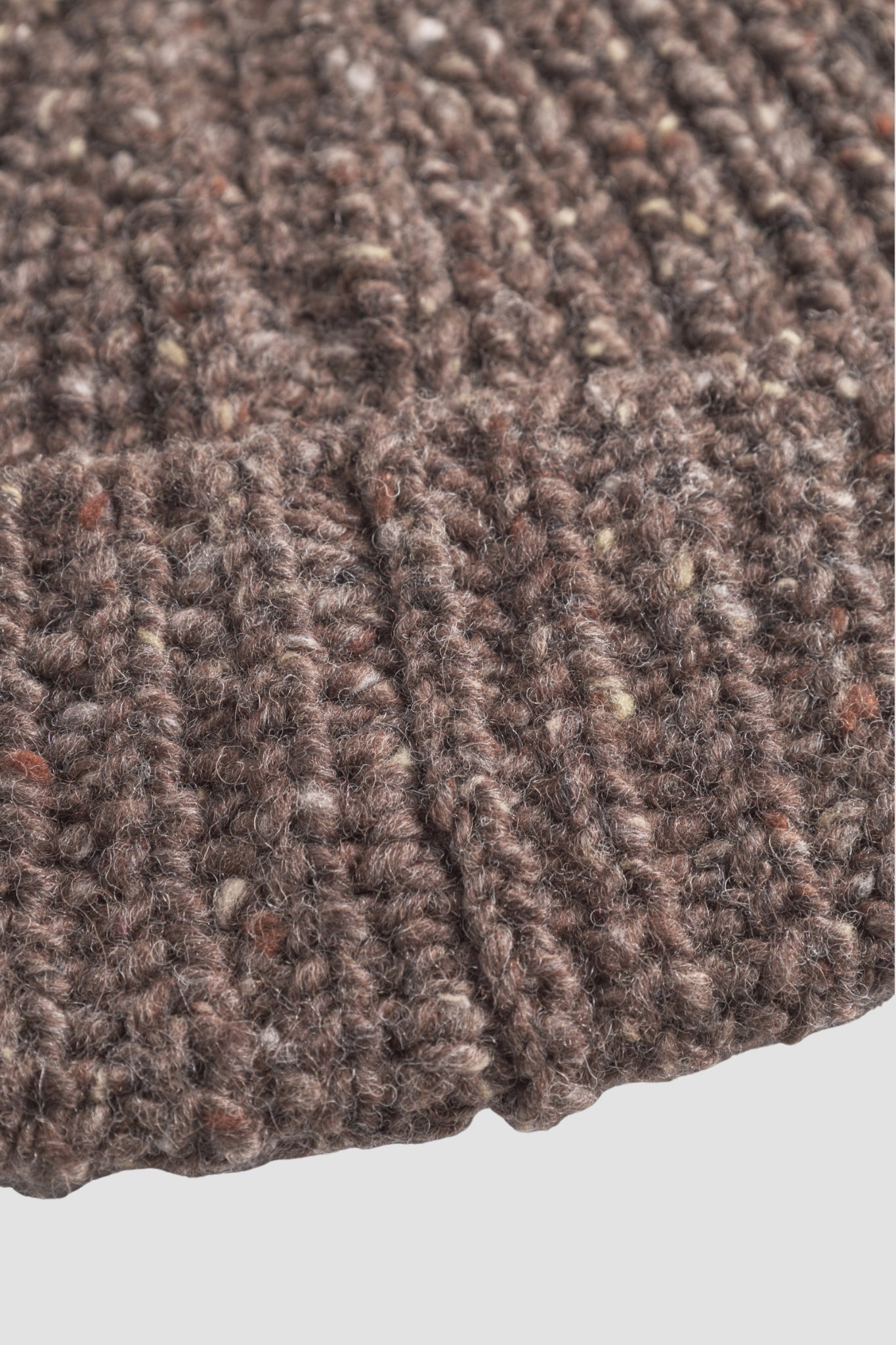 DANIEL DONEGAL RIB BEANIE Seal Brown