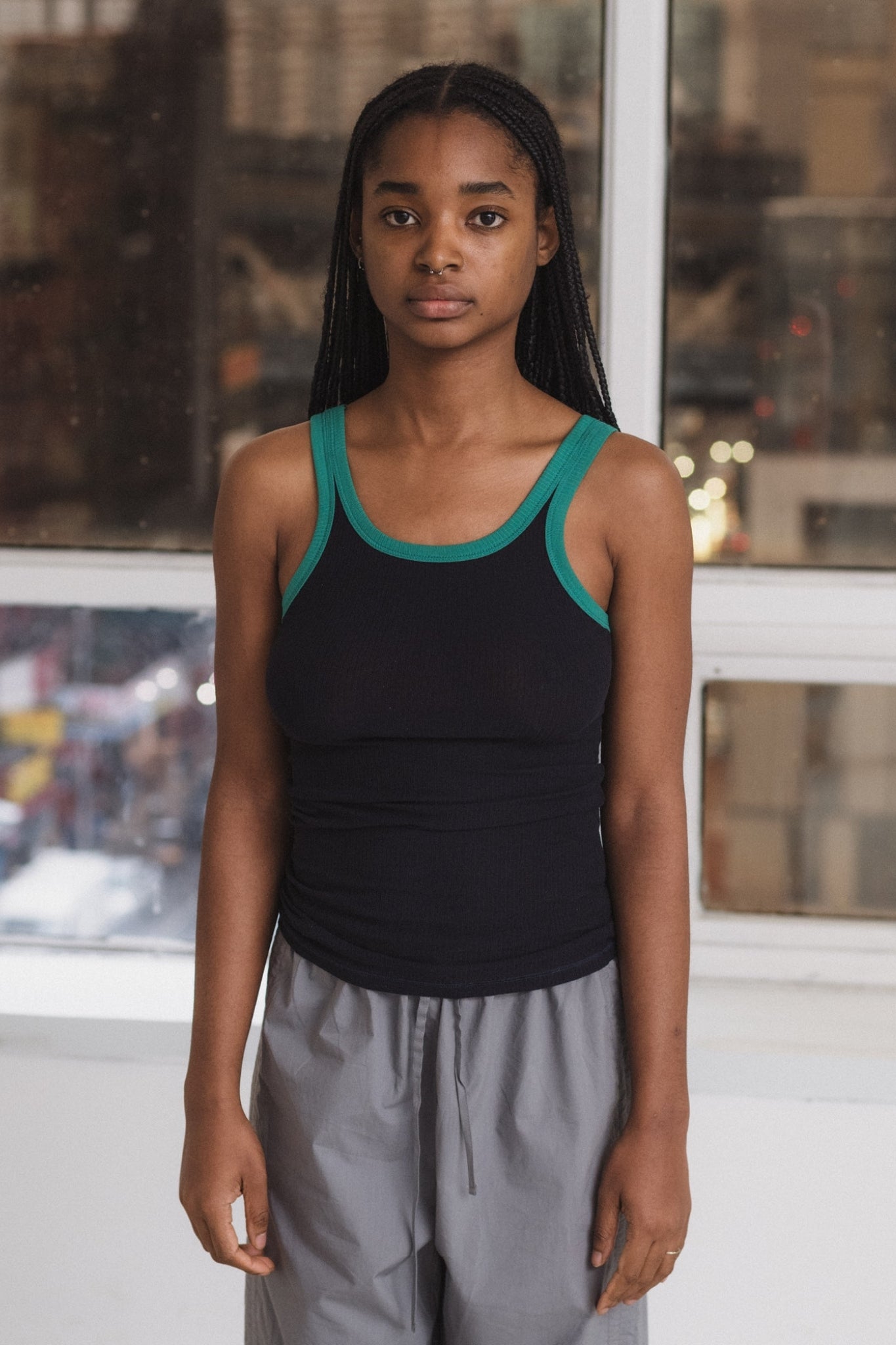 DRIVE TANK Black/green