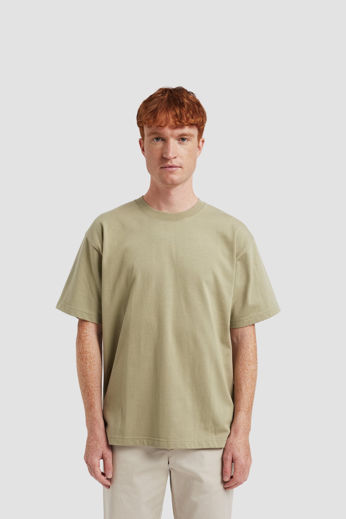 NORSE STANDARD HEAVY LOOSE TEE Clay
