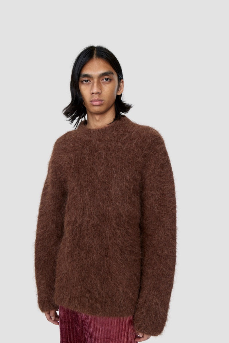HARU SWEATER CHOCOLATE BROWN