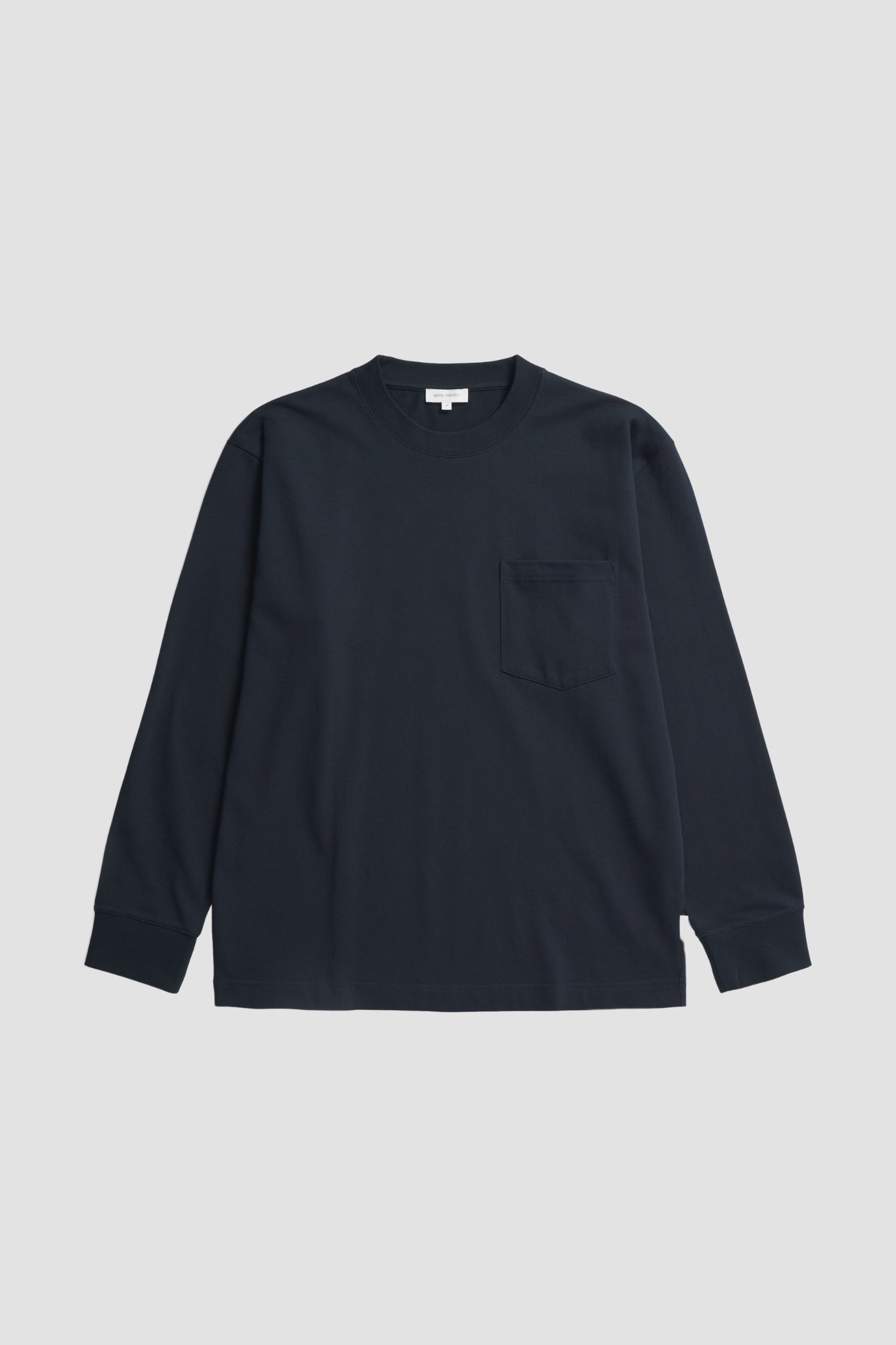 NORSE STANDARD L/S HEAVY LOOSE TEE Dark Navy