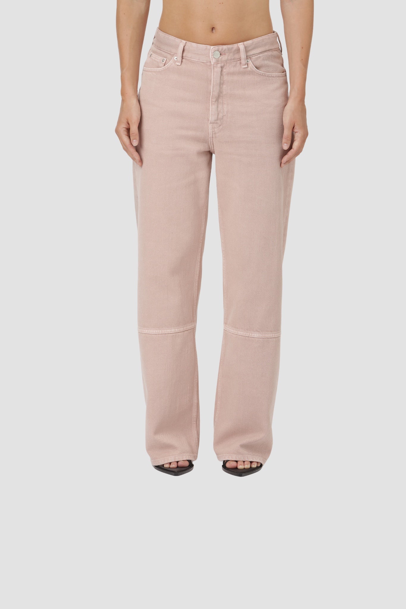 LAS VEGAS OVERDYE PANTS Rose Smoke