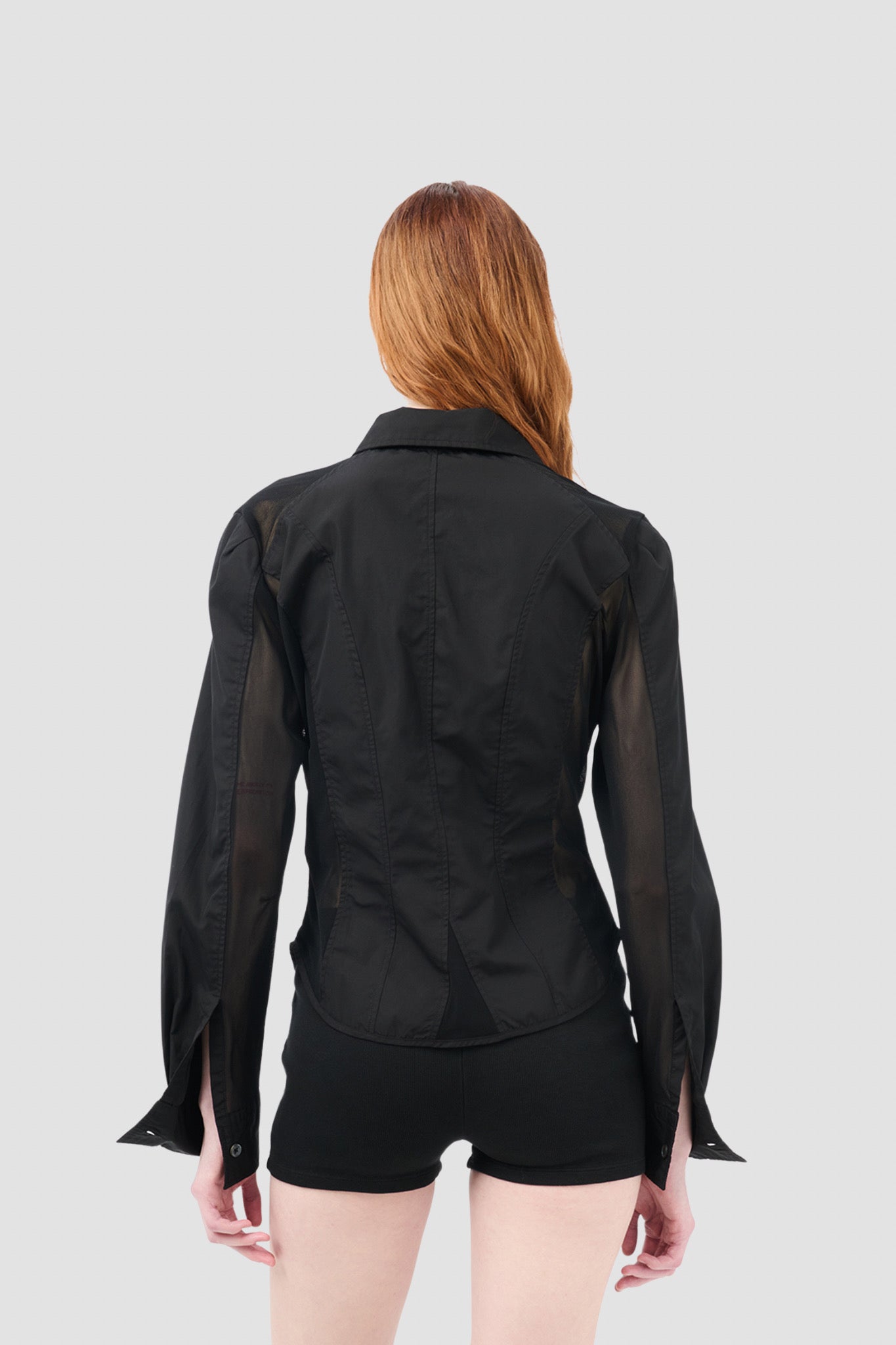 CINCHER SHIRT Black all day poplin