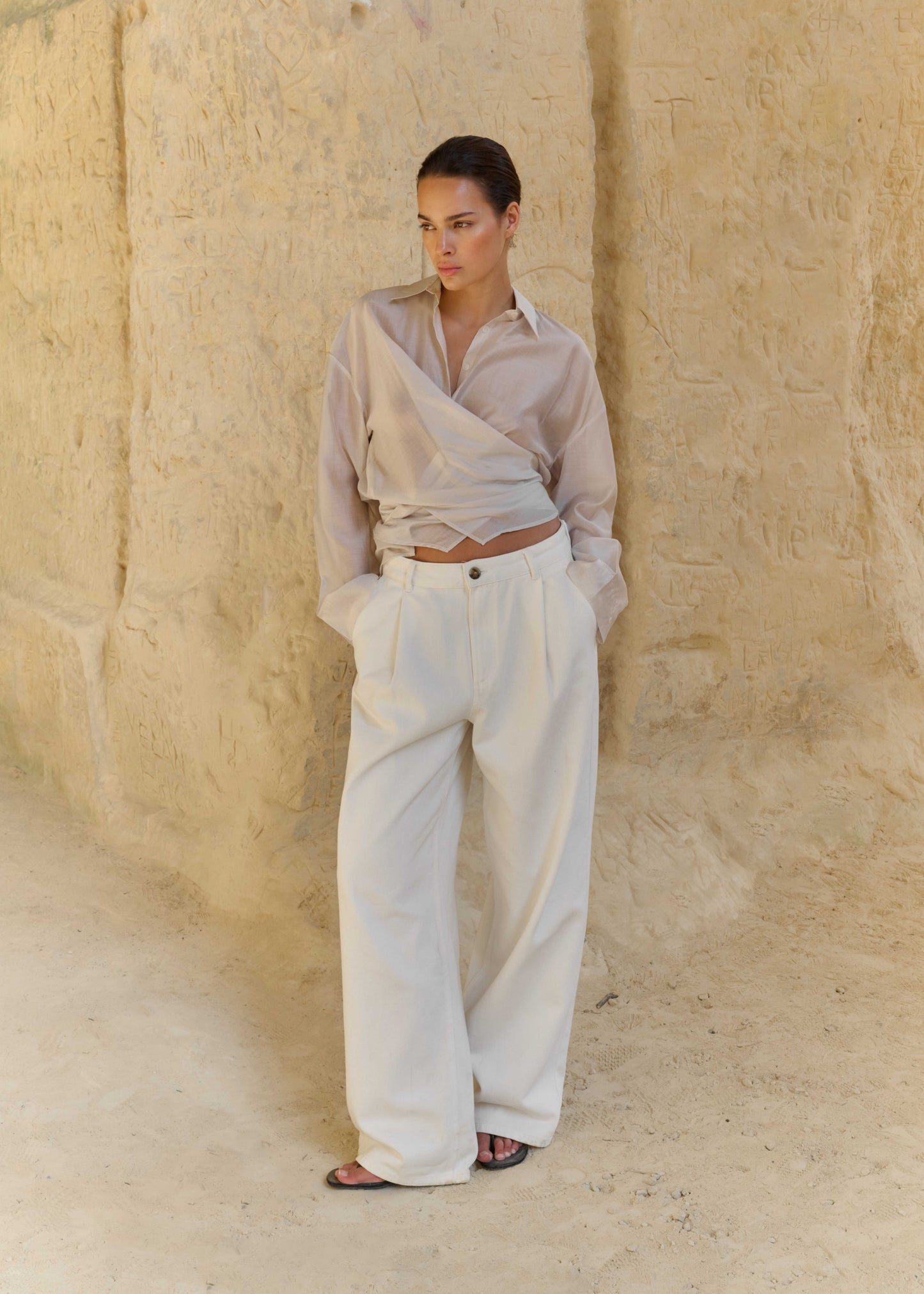 YIMMI SHIRT off white