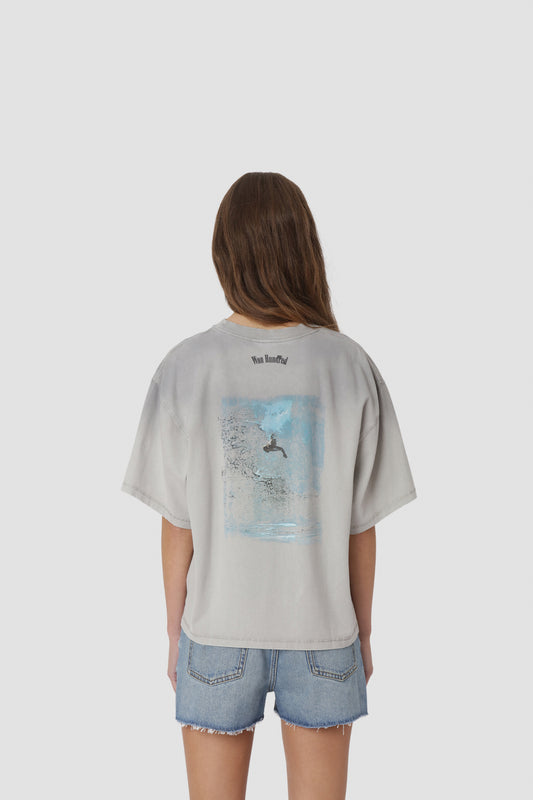 HOUSTON SURF T-SHIRT Mourning Dove