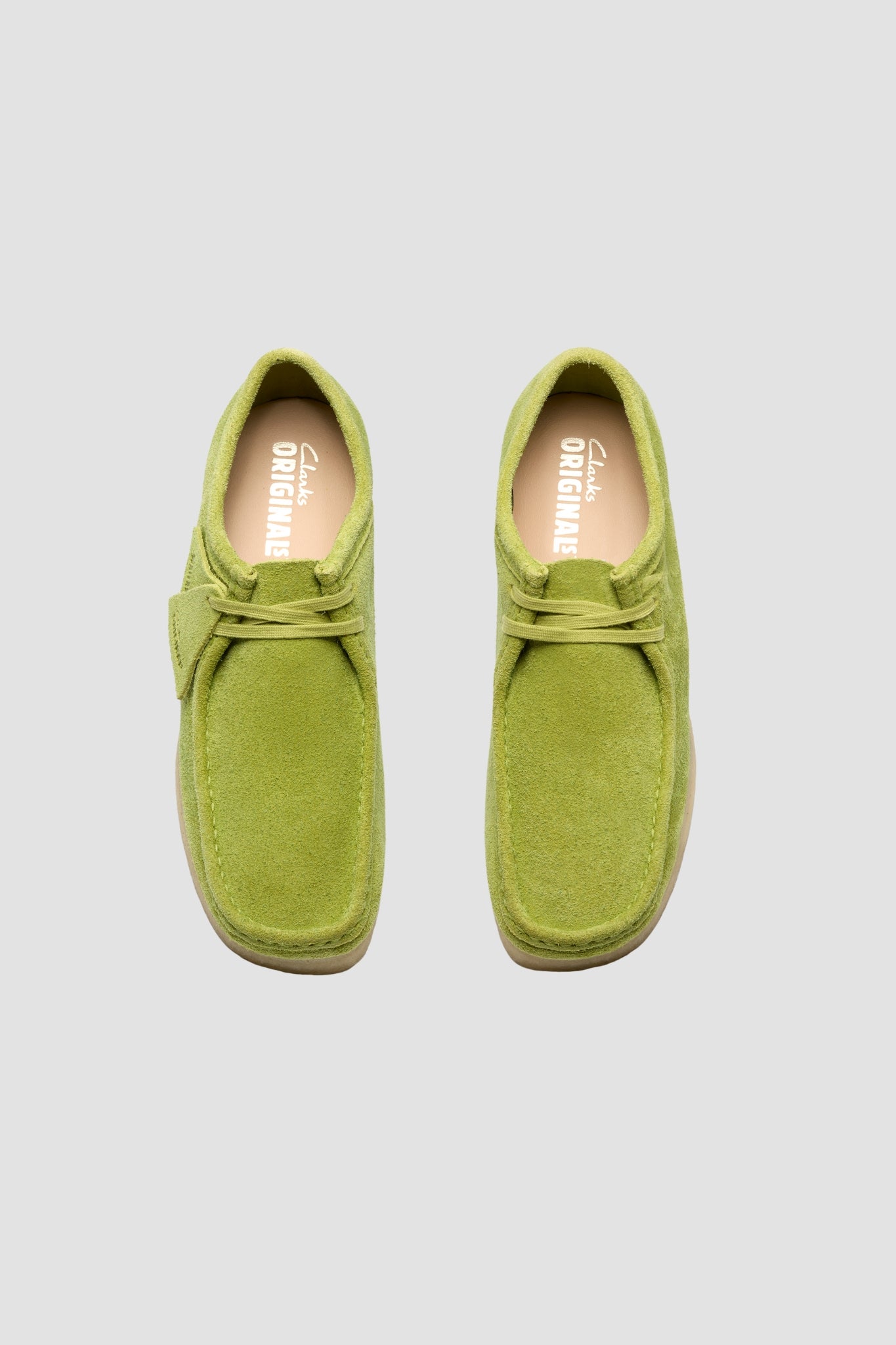 WALLABEE Lime Suede