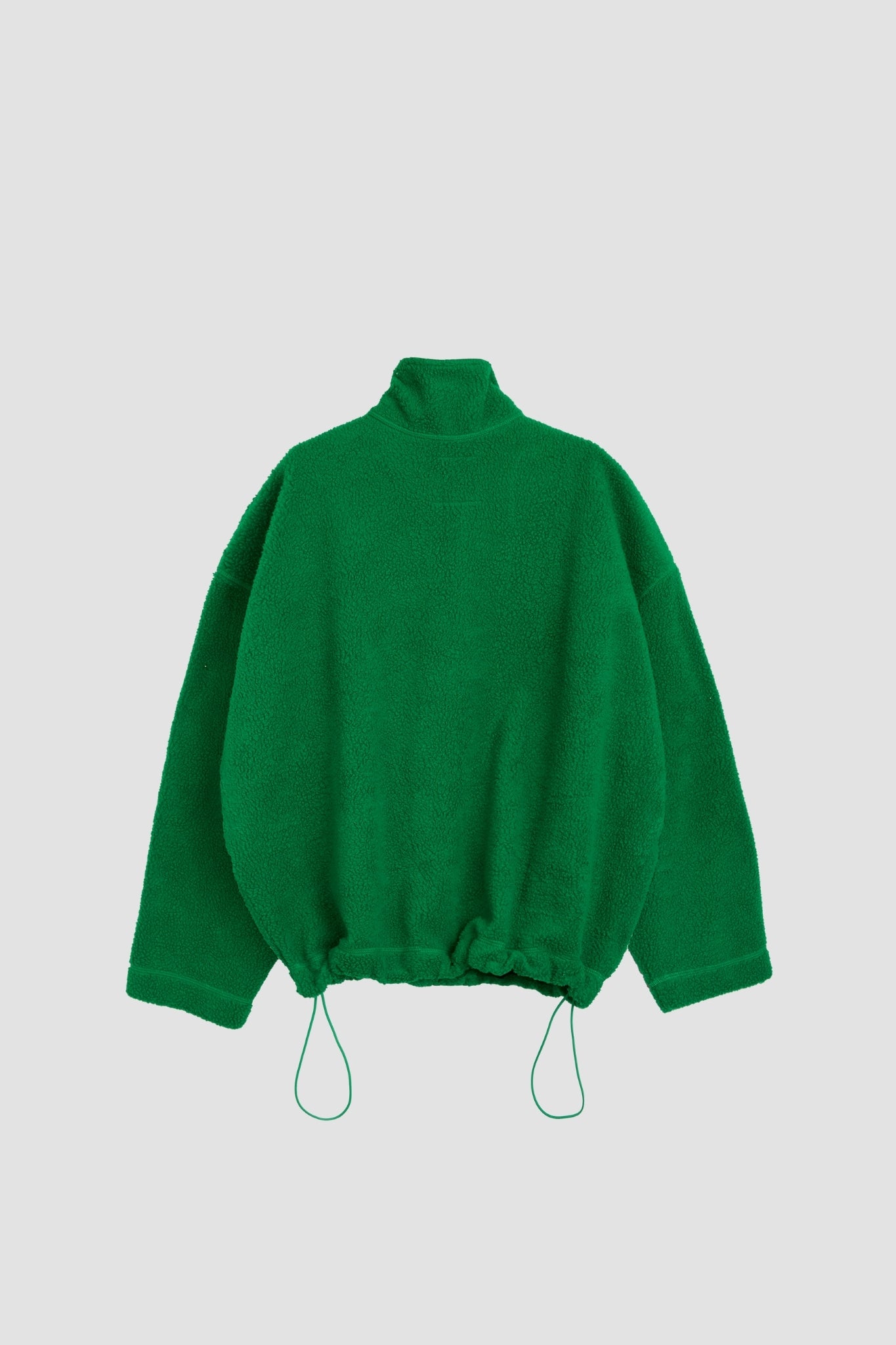 AARON ZIP FLEECE JACKET green