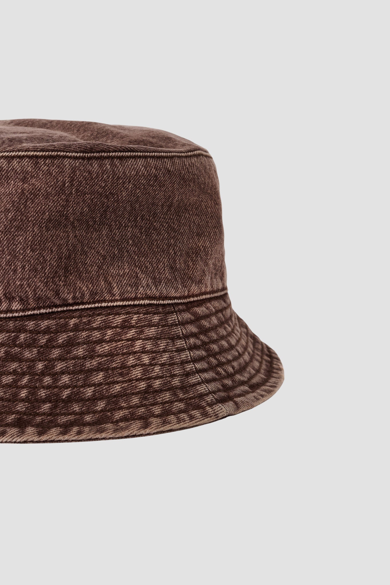BUCKET HAT Overdyed Choco Melon