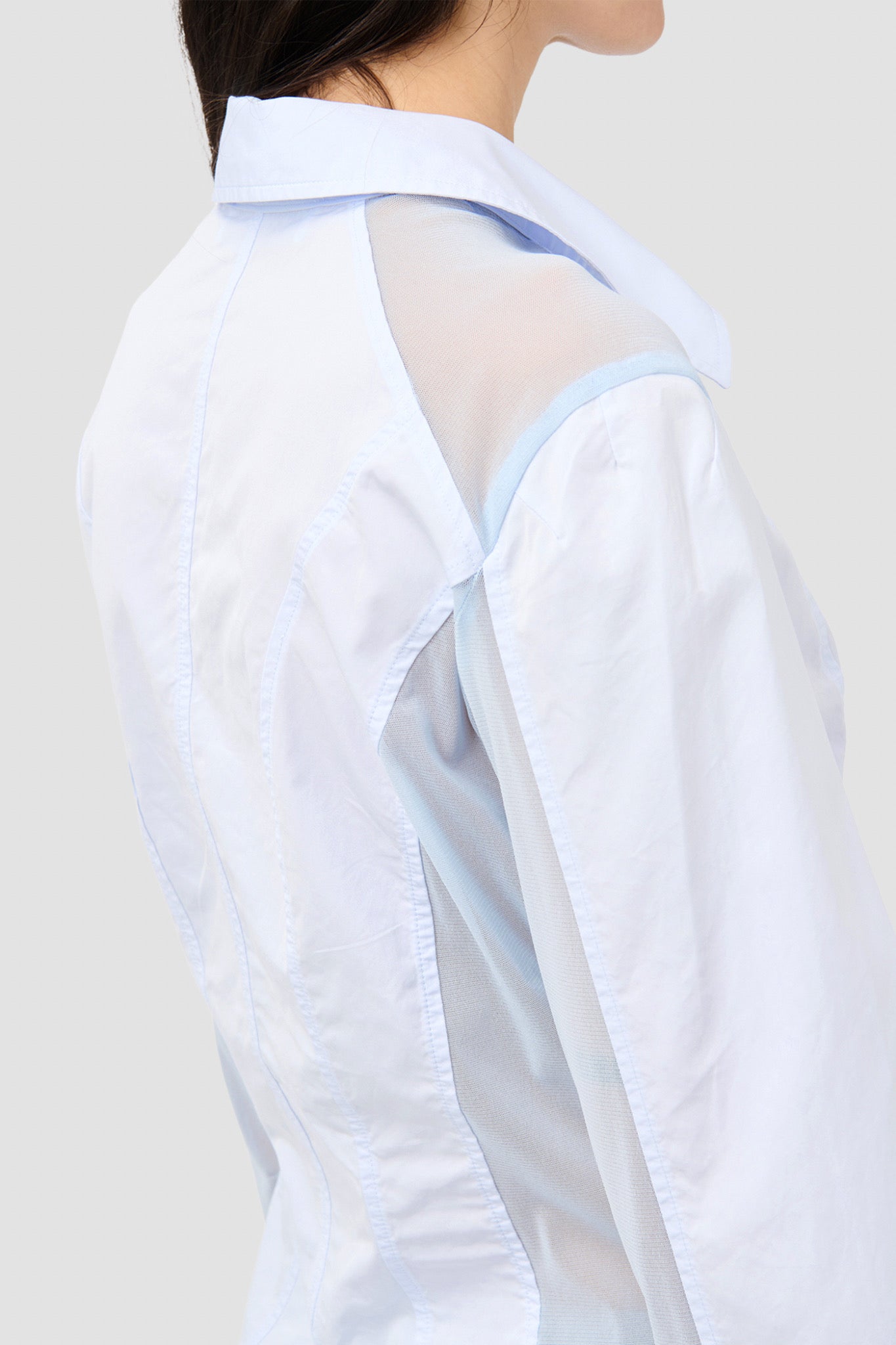 CINCHER SHIRT Dining blue popelin