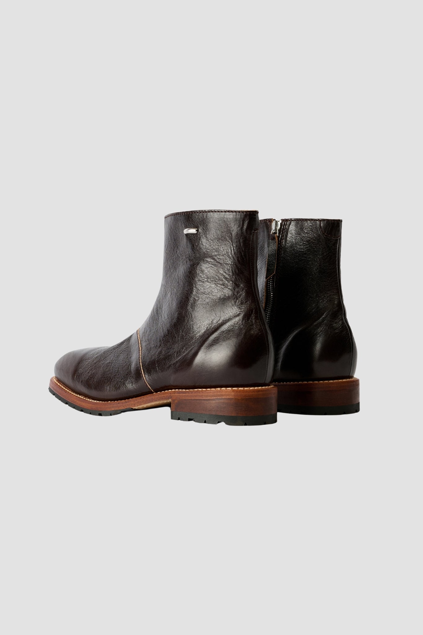 ENGINE BOOT Deep Americano Leather