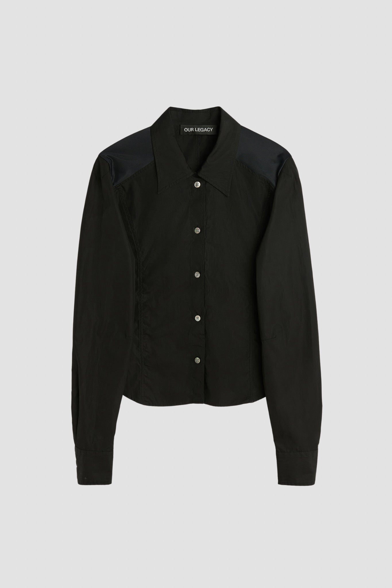 CINCHER SHIRT Black all day poplin