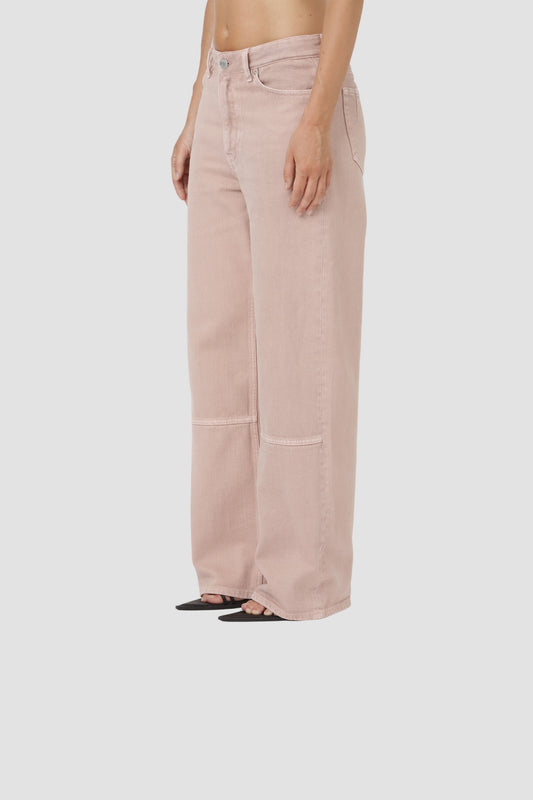 LAS VEGAS OVERDYE PANTS Rose Smoke