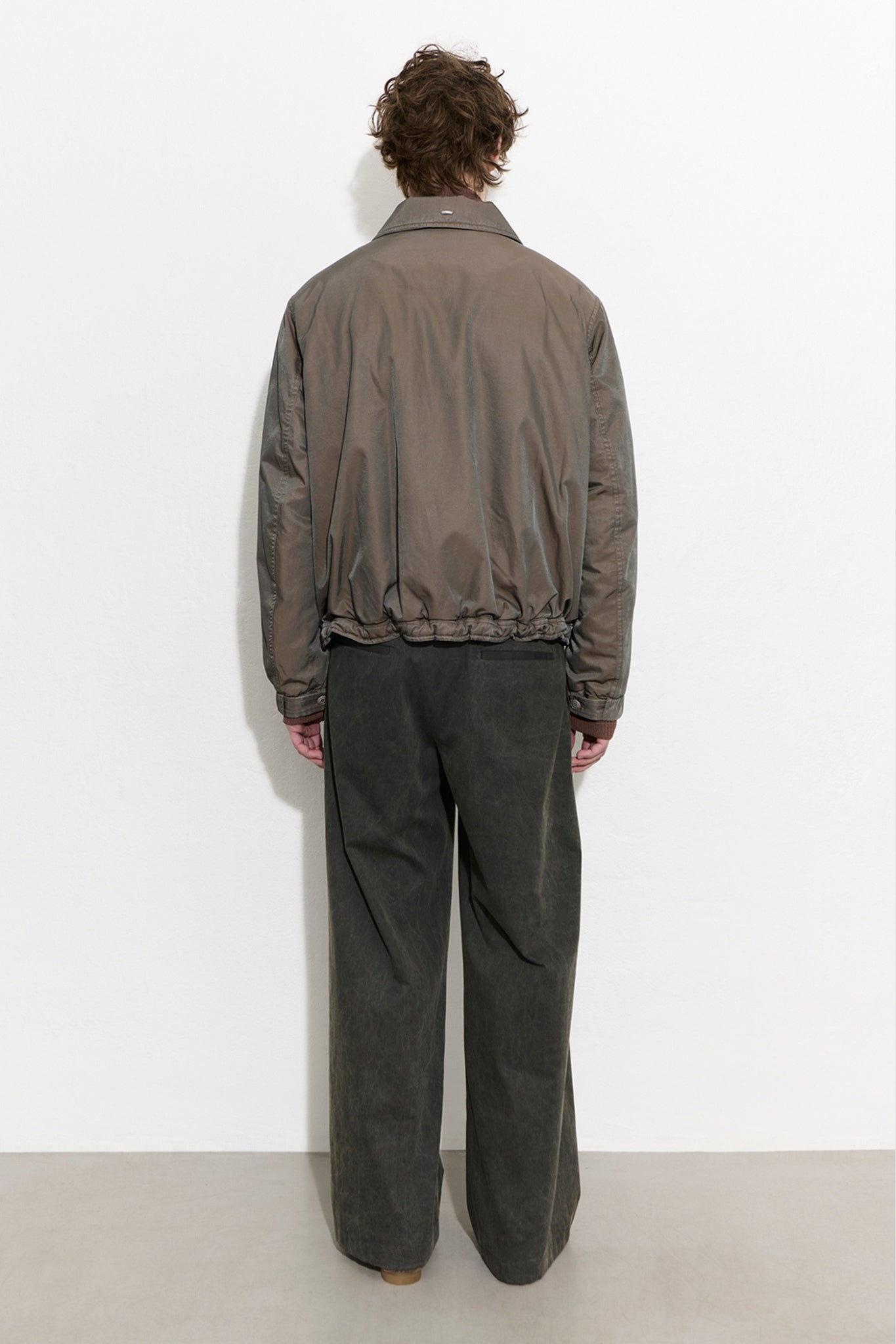 AUTO JACKET Taupe Smoke Twinshade Twill