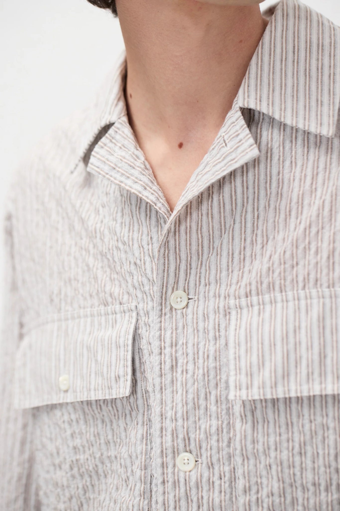 MOLS HUNTING STRIPE SHIRT Multi Color Stripe